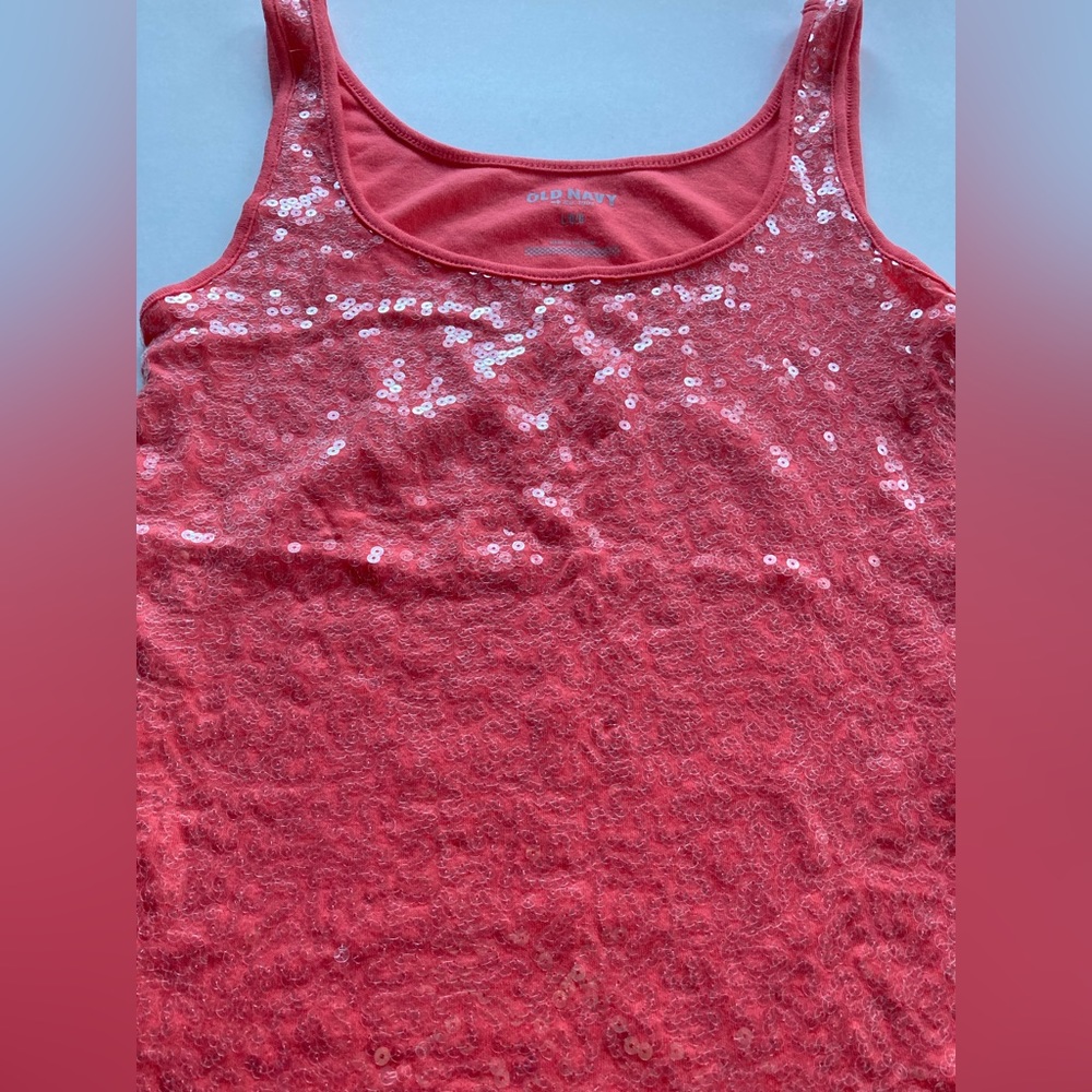 Sequin Tank Top